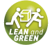 Lean and Green koerier logo